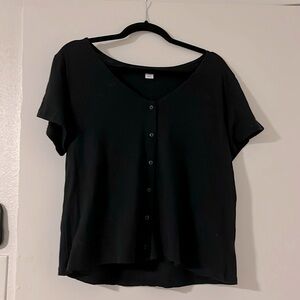 Button Front Blouse